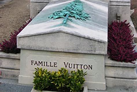 louis vuitton grave|is louis vuitton dead.